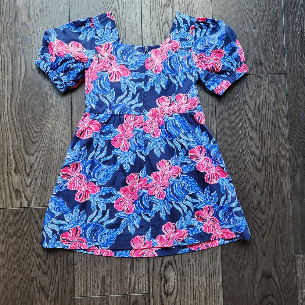 Lilly Pulitzer Girls Alannah Cotton Dress, size 5 - Picture 5 of 6